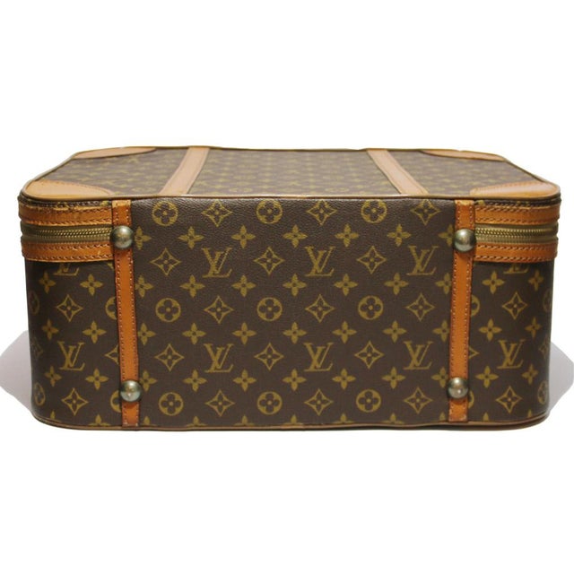 Textile Vintage Suitcase from Louis Vuitton For Sale - Image 7 of 11
