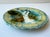 A beautiful and highly collectible antique French majolica asparagus plate, crafted during the celebrated golden age of...