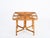 French Riviera Square Coffee Table in Rattan and Bamboo attributed to Tito Agnoli, Italy, 1960s For Sale - Image 9 of 17