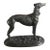 Early 20th Century Greyhound Bronze Sculpture by Mene, Signed For Sale