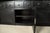 Large Architectural 4-Door Sideboard in Ebonized Wood, 1990s For Sale - Image 12 of 17