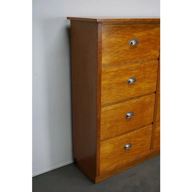 German Oak Apothecary Cabinet, Mid-20th Century For Sale - Image 9 of 18