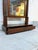 Antique 19th Century Empire Mahogany Mirror with Gilt Decoration, 1870 For Sale - Image 6 of 8