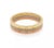 Late 20th Century Cartier Vendome Louis Cartier 18k Tri-Color Gold 4.8mm Band Ring - Size 7.5 For Sale - Image 5 of 6