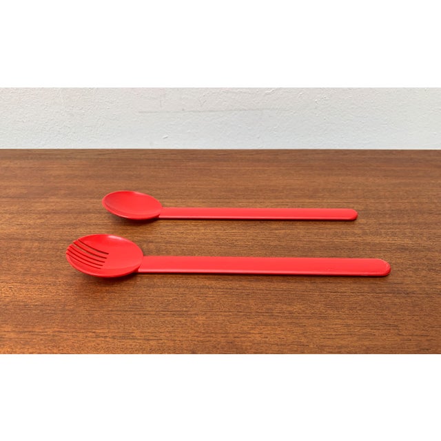 Postmodern Minimalist Swiss Salad Servers, Set of 2 For Sale - Image 15 of 17
