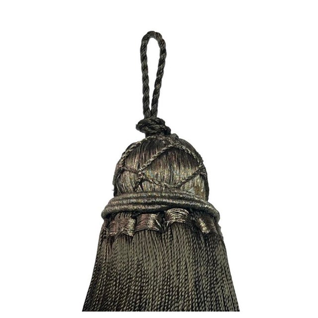 Renaissance Set of 4 Chocolate Versailles Style Tassels For Sale - Image 3 of 6