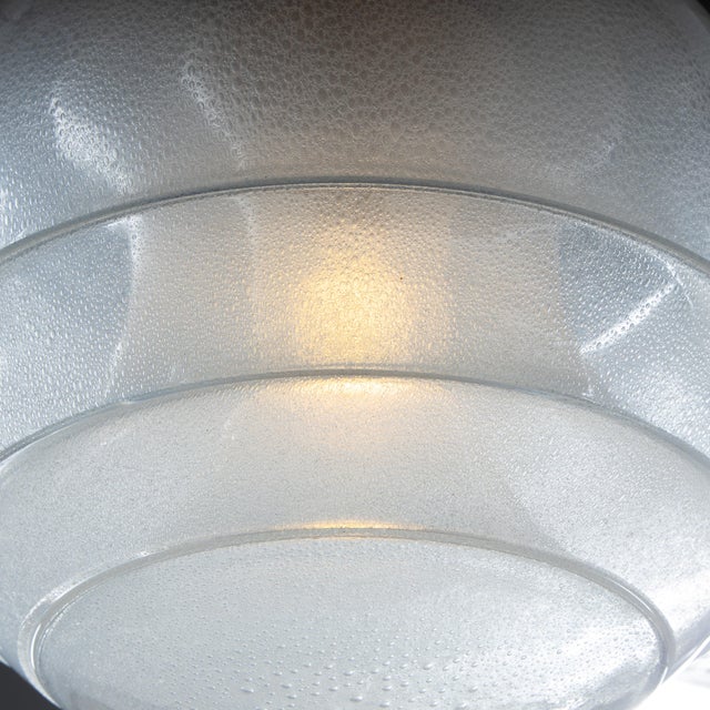 Murano Glass Suspension Lamp by Carlo Nason, Mazzega, 1970s, in Good conditions. Designed 1950 to 1959 I have official...