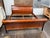 Eastern King Size Lee Weitzman Elysia Style Figured Wood Sleigh Bed Frame For Sale - Image 11 of 12