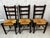 Vintage Chairs in Solid Wood, 1960, Set of 6 For Sale - Image 12 of 15