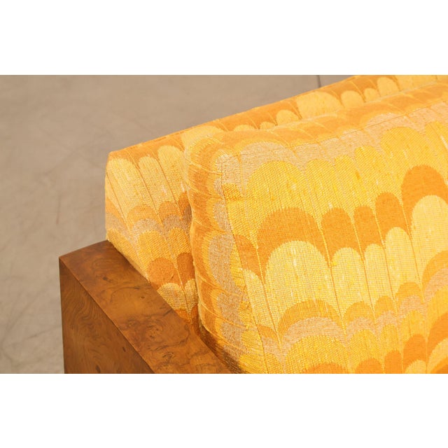 Brown Milo Baughman For Thayer Coggin Mid Century Modern Two Seat Sofa Loveseat For Sale - Image 8 of 18