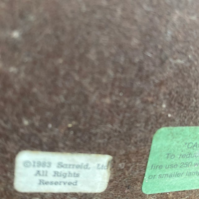 1980s Serge Roche Style Table Lamp by Sarreid Ltd. For Sale - Image 11 of 12