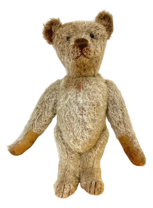 Antique Steiff Long Hair Gold Mohair Teddy Bear ' Alastair' , C. 1900s
