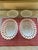 Vintage French Style Footed Porcelain Reticulated Flower Bowls a Pair For Sale - Image 4 of 8