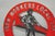 Industrial Iron Workers 361 Brooklyn & Long Island Hanging Wall Steel Black Metal Plaque For Sale - Image 3 of 12