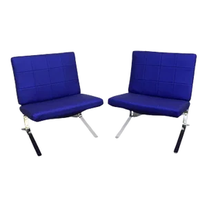 1960s French Lounge Chairs by Olivier Mourgue - A Pair