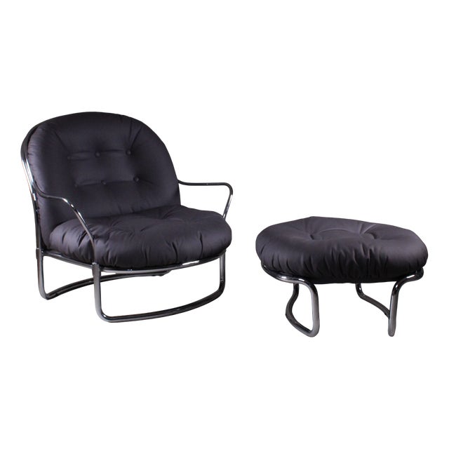 Set of Mod 915 Leather Armchairs by Carlo De Carli, Cinova For Sale