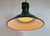 Industrial French Petrol Enamel Pendant Lamp from Sammode, 1950s For Sale - Image 10 of 18