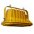 Yellow Yellow Cast Iron Clear Glass Airport Light For Sale - Image 8 of 8
