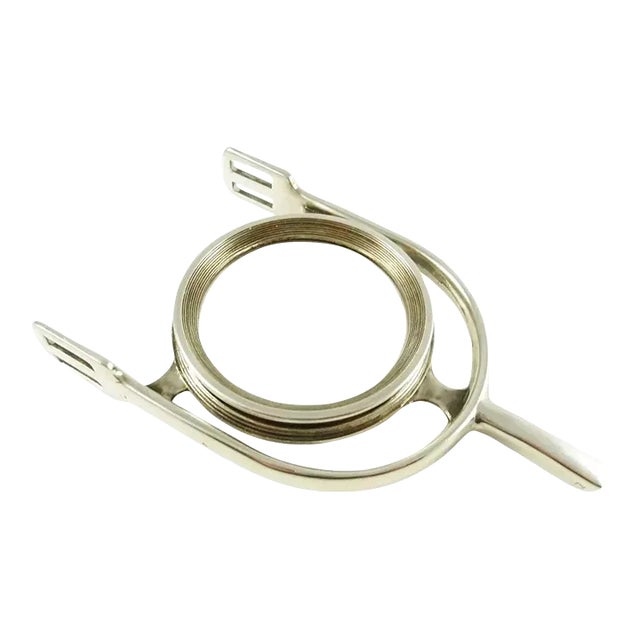 Silver Magnifying Glass, Figural Spur Shaped, Equestrian Interest For Sale