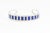 Modern Late 20th Century Geometric Sterling Silver and Lapis Lazuli Inlay Cuff Bracelet For Sale - Image 3 of 9