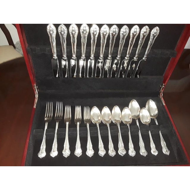 Sheffield Sterling Silver Antique Spoons and Forks Set Chairish