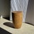 Brown Vintage Side Table in Natural Cylindrical Mango Wood, 1980s For Sale - Image 8 of 18