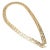 Metal 1990s Cartier Maillon Panthere Five-Row Wide 20" Long Yellow Gold Necklace For Sale - Image 7 of 10