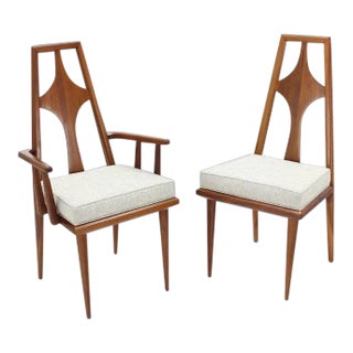 Swedish Dining Chairs New Upholstery - Set of 6 For Sale