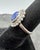 Vintage Navajo Lapis Lazuli Sterling Ring (Size 7.75) For Sale - Image 4 of 11