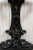 Metal 19th Century Black Painted Cast Iron Hall Tree For Sale - Image 7 of 9