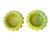 Mid-Century Modern Palm Tree Compotes Las Palmas Palm Beach Style - A Pair For Sale - Image 3 of 5
