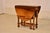English Walnut Dropleaf Table From England, Circa 1900 For Sale - Image 3 of 11
