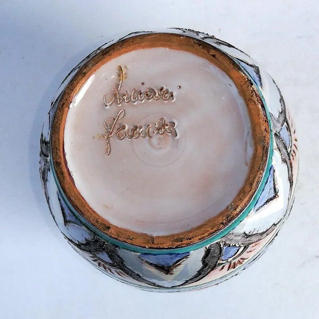 1960s Ceramic Vase by Luciano Luciani, 1960s For Sale - Image 5 of 6