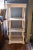 Wood White Etagere For Sale - Image 7 of 7
