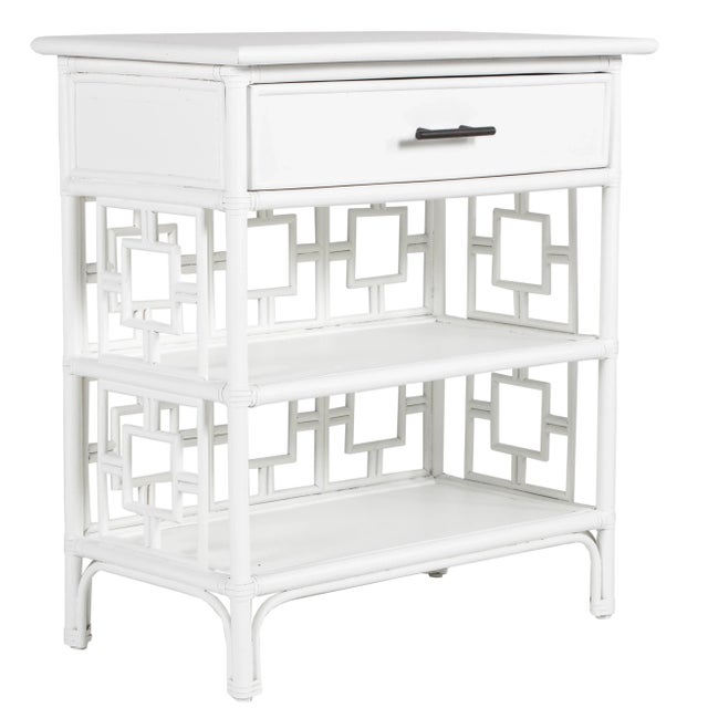 White Sobe End Table - White For Sale - Image 8 of 8