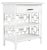 White Sobe End Table - White For Sale - Image 8 of 8