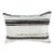 Turkish Hemp Pillow Cushion Natural Beige Dark Brown Pillow Cushion Cover 16" x 24" For Sale