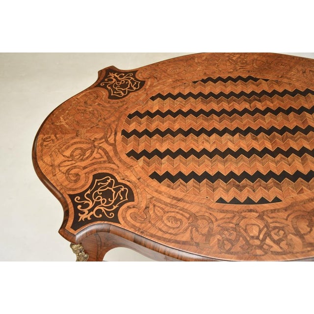 Wood French Plat Desk, 1880s For Sale - Image 7 of 13