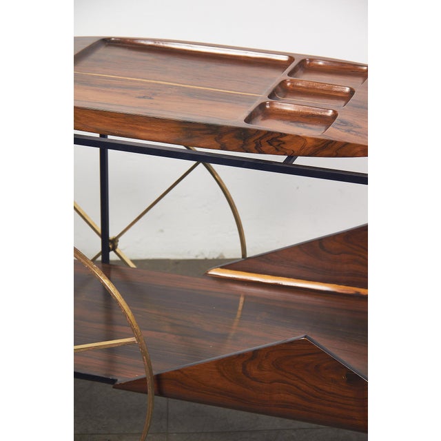 Vintage Brazilian Trolley by Jorge Zalszupin, 1960s For Sale - Image 14 of 18