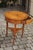 French Napoleon III 1860s Walnut Guéridon Side Table with Radiating Veneer For Sale - Image 11 of 12