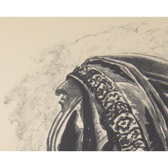 1947 “Seated Serenade” Still Life Lithograph by Prentiss Taylor For Sale - Image 9 of 10