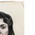 Mid 20th Century MCM Charcoal Portrait Drawing of a Woman With Side-Swept Curls - 1950s Signed For Sale - Image 5 of 8