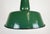 Industrial Green Enamel Pendant Lamp, 1960s For Sale - Image 4 of 16