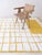 Yellow Moroccan Yellow Modern Wool Rug - 8.7 X 7 Ft For Sale - Image 8 of 10