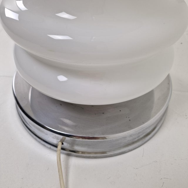 Italian Murano Floor Lamp in 3 Colors Light attributed to Carlo Nason for Mazzega, 1970s For Sale - Image 14 of 16