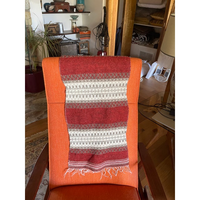 This hand-loomed Swedish textile wall art showcases intricate bound weave patterns in earthy tones. A timeless piece that...