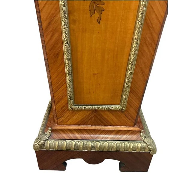1950s 1950s French Louis XVI Style Pedestal Marquetry Inlay For Sale - Image 5 of 8