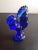 1970s Westmoreland Cobalt Blue Rooster Figurine For Sale In Dallas - Image 6 of 6