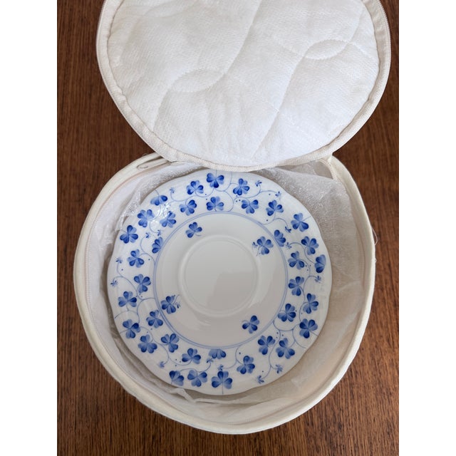1990s Herend Rachael 734 Teacups/Saucers - Unused 24 pcs For Sale In Aspen - Image 6 of 7