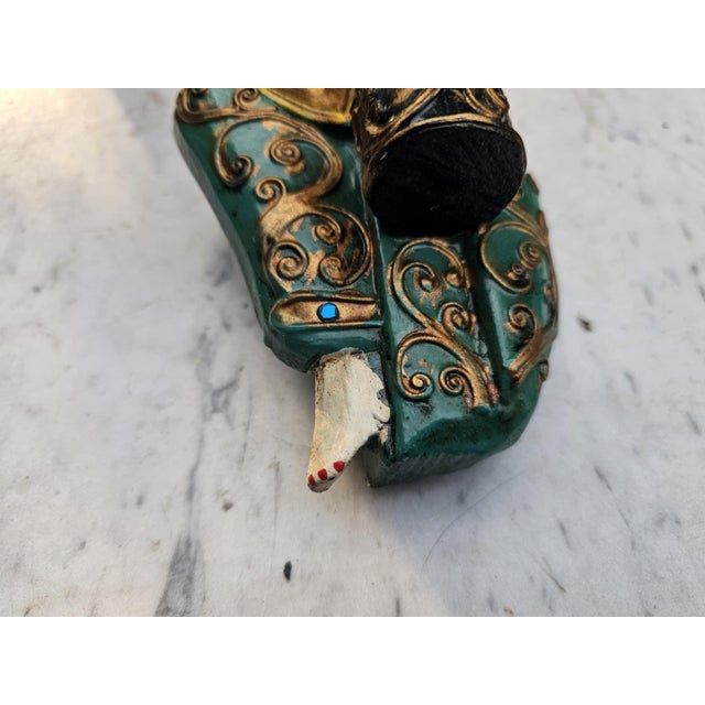 Carved Figure in Beech, 1890s For Sale - Image 4 of 9